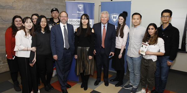 Group shot with Dr. Cohen and Dr. Ames